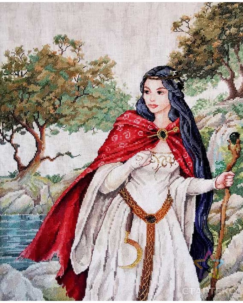 Набор для вышивания "Viviane, Dame du Lac" (Вивиан, Леди Озера) арт. ГЕЛ-30633-1-ГЕЛ0179633