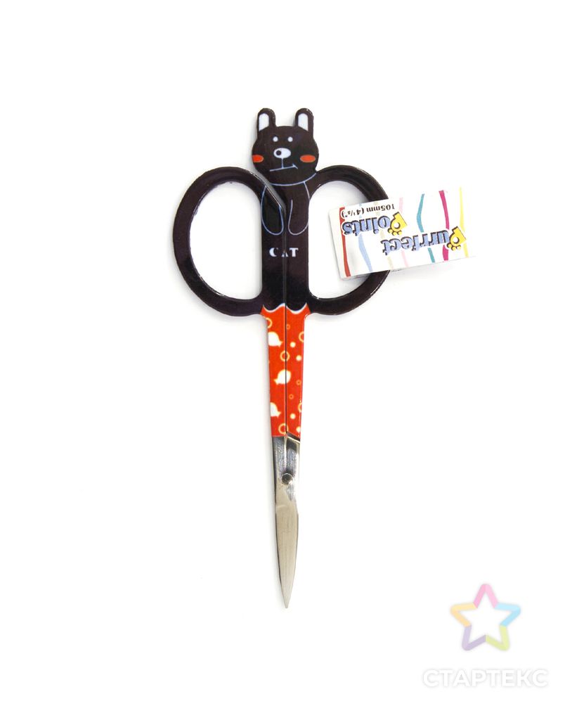 Ножницы для вышивания "Котик", 10,5 см арт. ГЕЛ-30401-1-ГЕЛ0180899 1