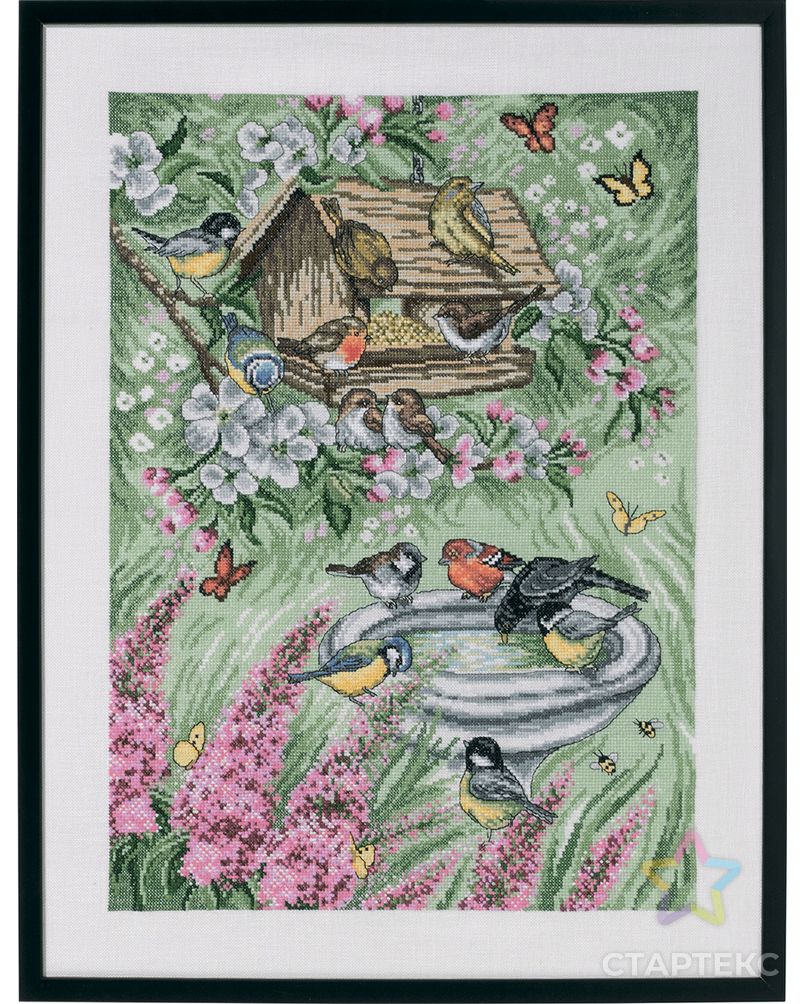 Набор для вышивания "Птицы в саду" арт. ГЕЛ-32666-1-ГЕЛ0184640 1