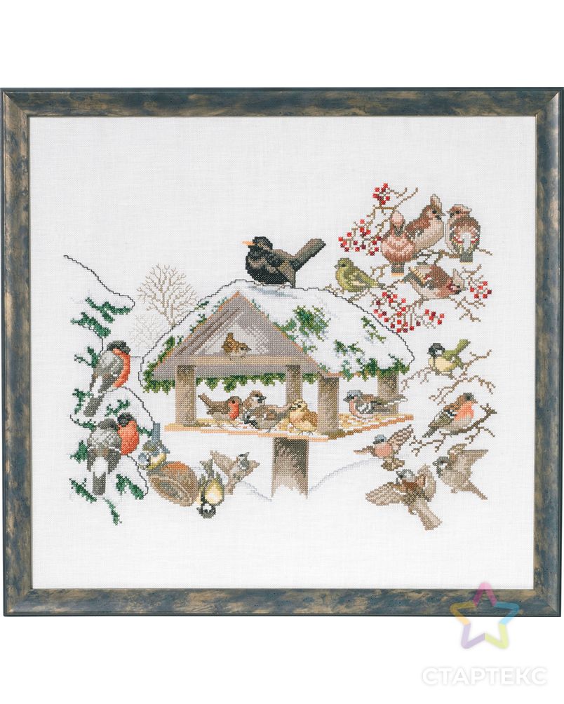 Набор для вышивания "Кормушка для птиц" арт. ГЕЛ-32691-1-ГЕЛ0184760 1