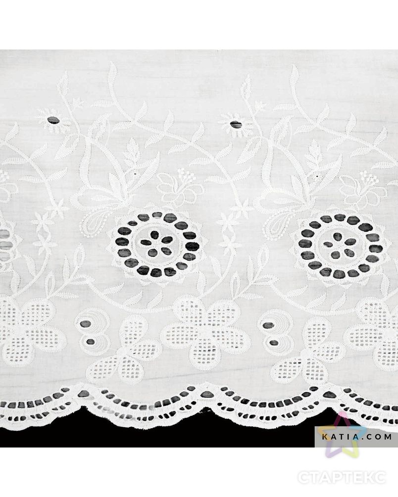Ткань Embroidery Cotton Placed, 100% хлопок, 125 см, 70 г/м² арт. ГЕЛ-32995-1-ГЕЛ0186021 1