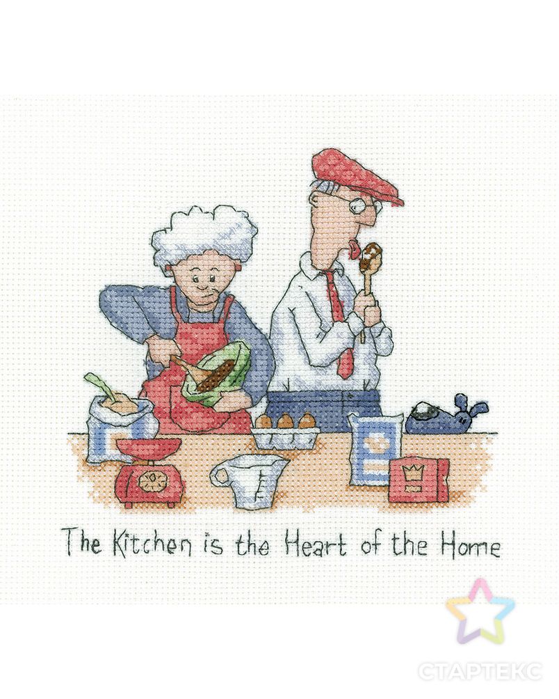 Набор для вышивания "Сердце дома" арт. ГЕЛ-34084-1-ГЕЛ0188319 1