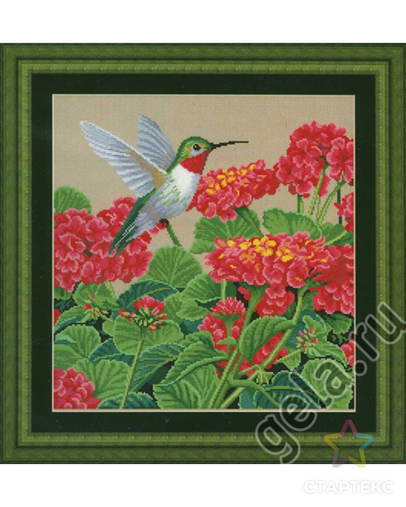 Набор для вышивания "Великолепие колибри" арт. ГЕЛ-130-1-ГЕЛ0033406 1
