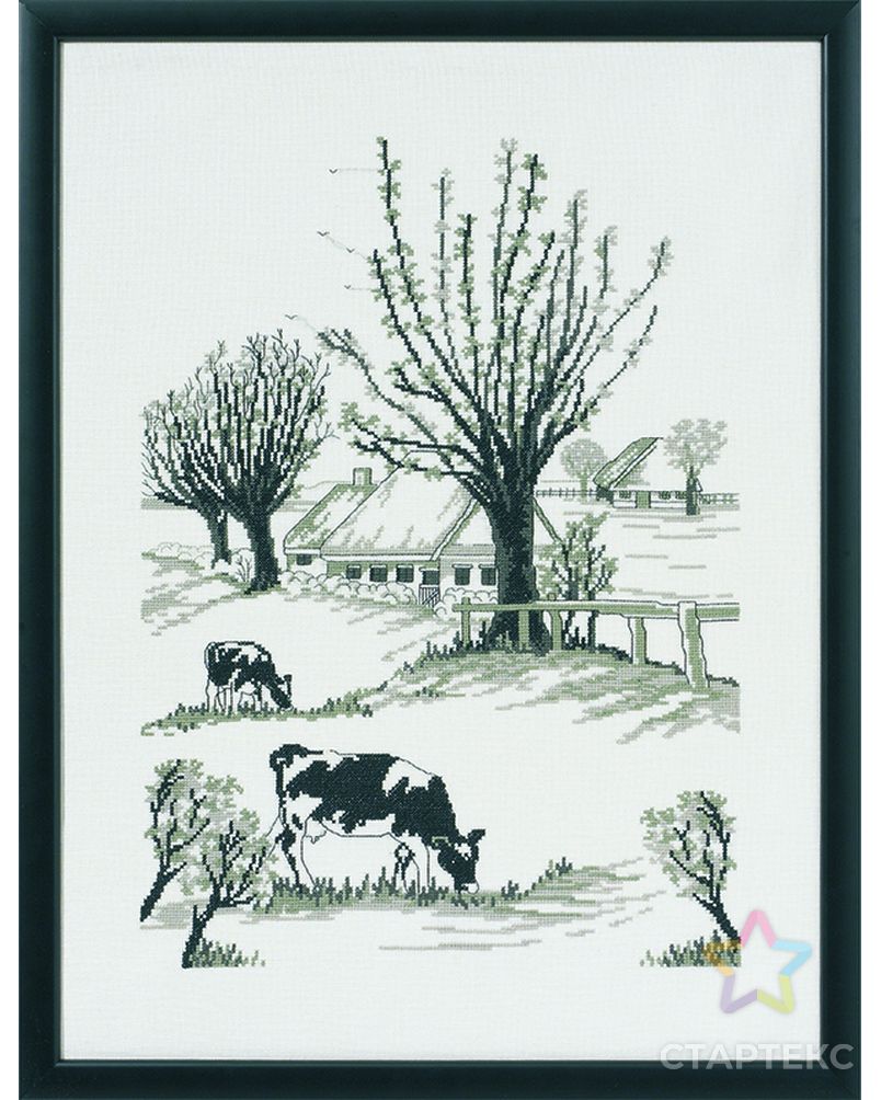 Набор для вышивания "Коровы" арт. ГЕЛ-23035-1-ГЕЛ0037835 1