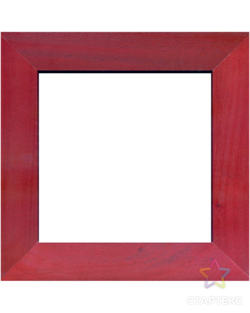Рамка деревянная цвет красный арт. ГЕЛ-589-1-ГЕЛ0042063 1