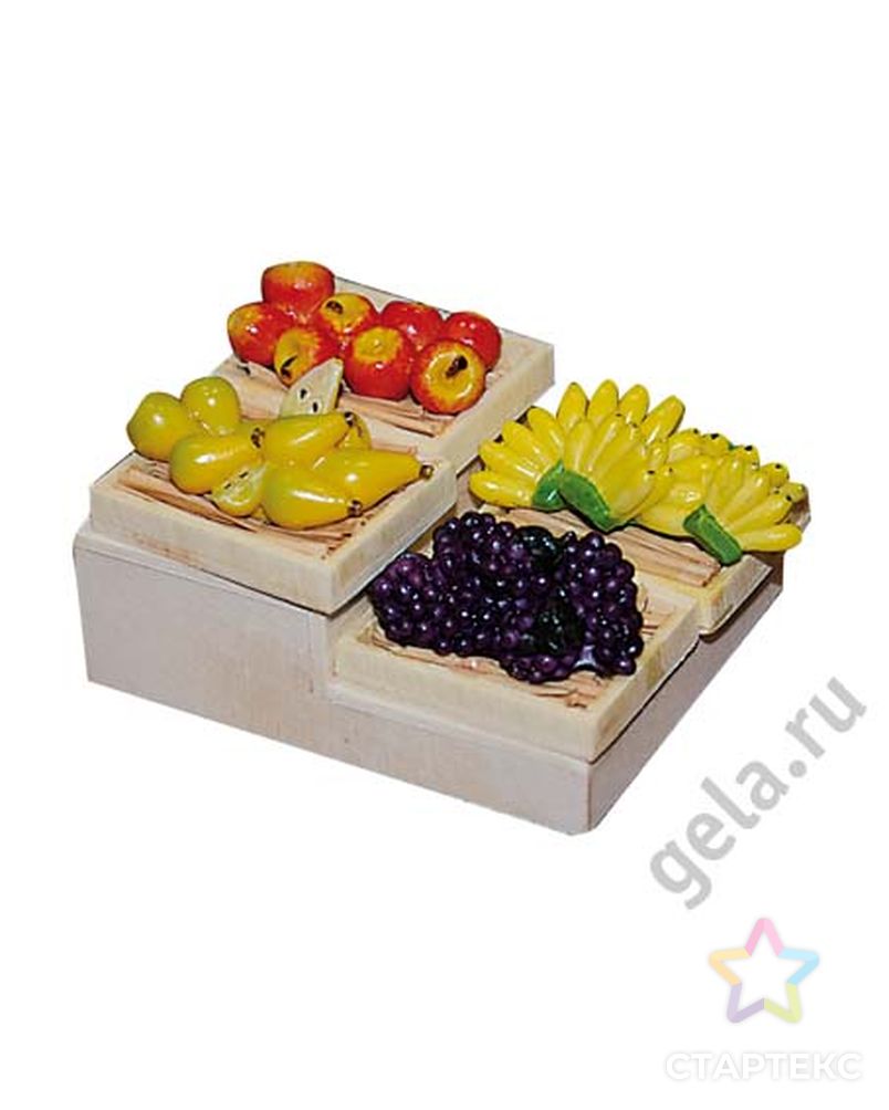 Декоративные элементы "Мини фрукты" арт. ГЕЛ-14720-1-ГЕЛ0054099