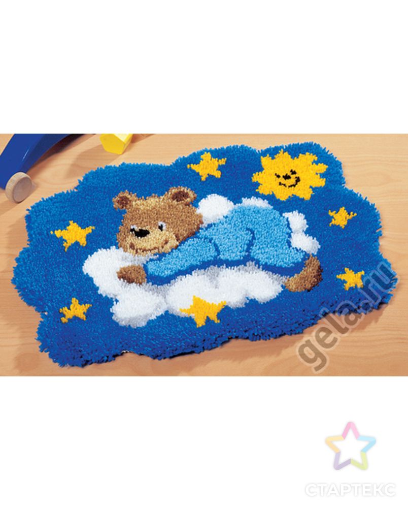 Набор для вышивания коврика "Медвежонок на облаке" арт. ГЕЛ-17735-1-ГЕЛ0054325