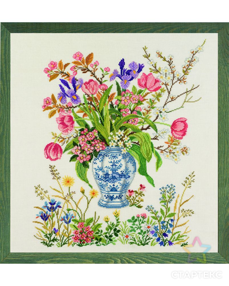 Набор для вышивания "Тюльпаны" арт. ГЕЛ-9611-1-ГЕЛ0070499 1