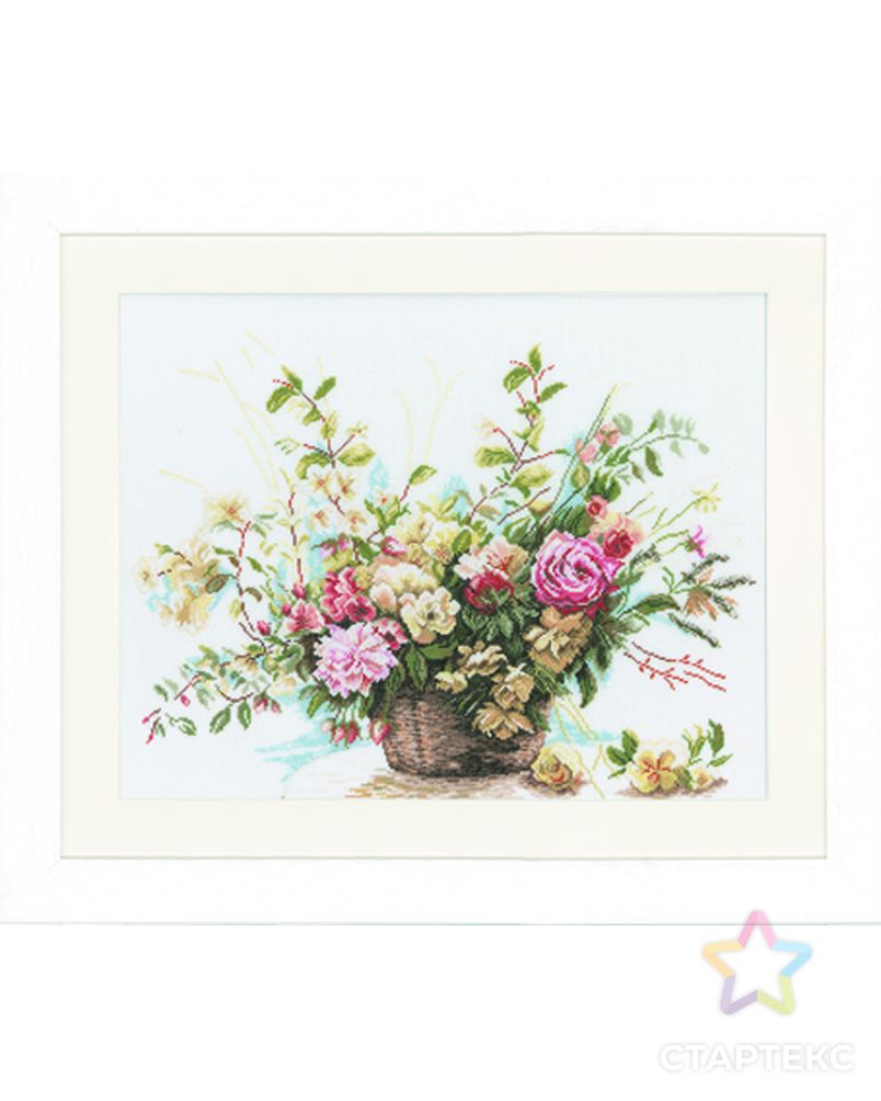 Набор для вышивания "Booket Of Roses" арт. ГЕЛ-13044-1-ГЕЛ0074714 1