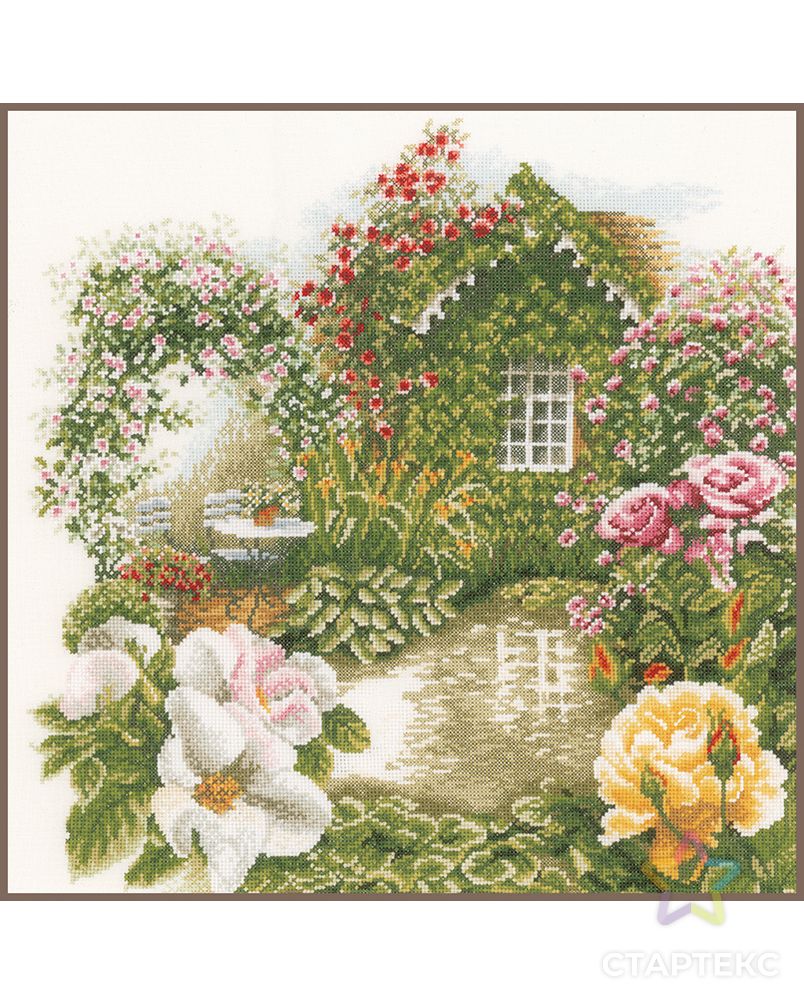 Набор для вышивания "Rose Garden" арт. ГЕЛ-17040-1-ГЕЛ0074728 1