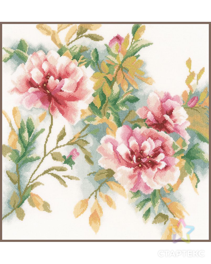 Набор для вышивания "Rose Branch" арт. ГЕЛ-19411-1-ГЕЛ0074757 1