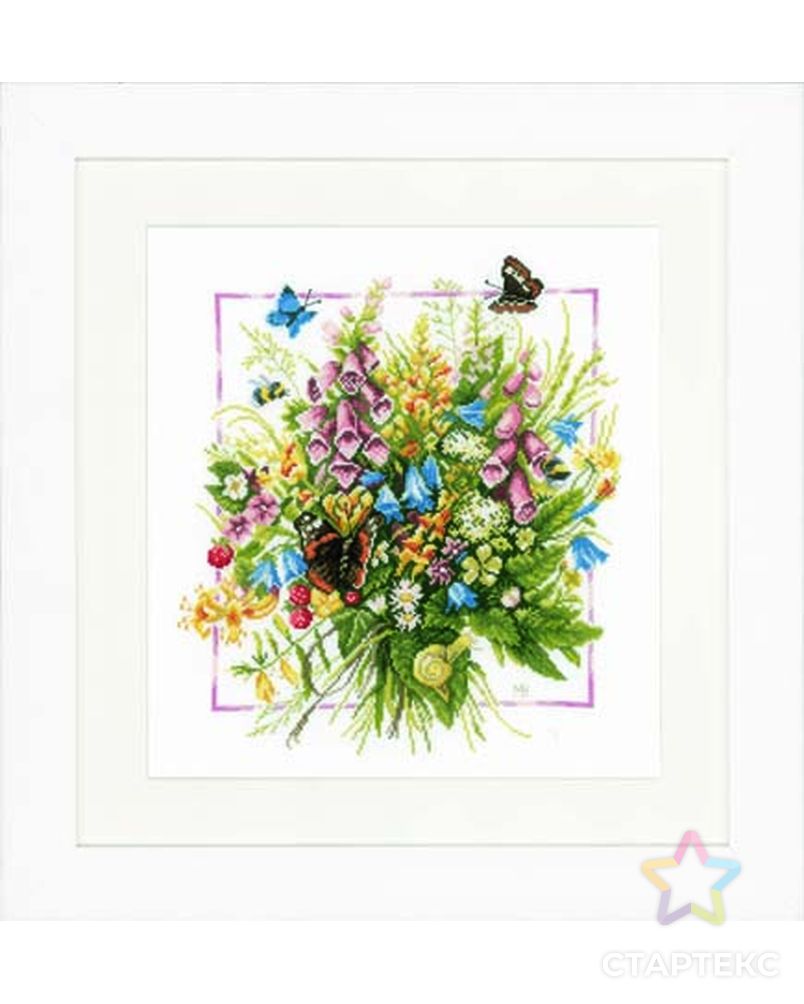 Набор для вышивания "Summer bouquet" арт. ГЕЛ-13940-1-ГЕЛ0075563 1