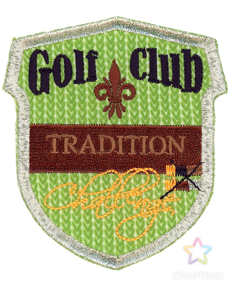 Термоаппликация HKM "Golf Club" арт. ГЕЛ-10002-1-ГЕЛ0083792