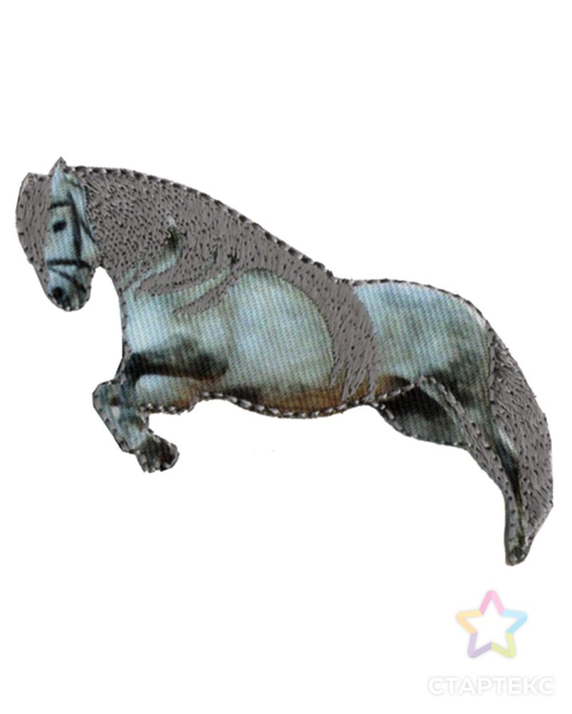 Термоаппликация HKM "Pony steigend weia" арт. ГЕЛ-3516-1-ГЕЛ0085788 1
