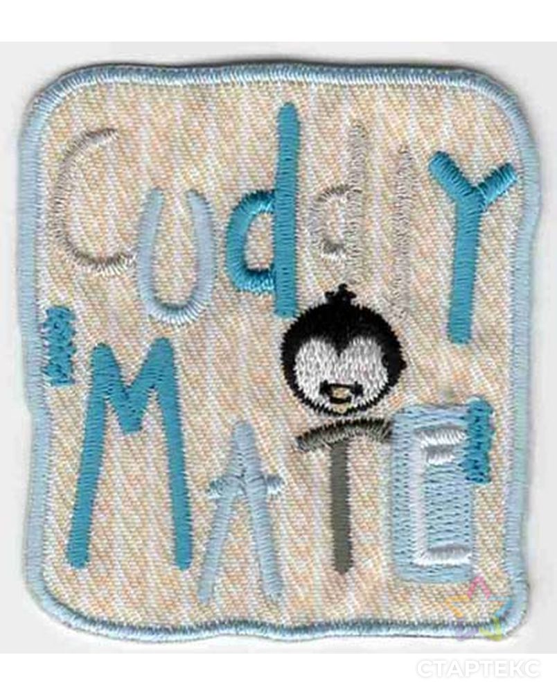Термоаппликация HKM "Cuddly Mate Button" арт. ГЕЛ-8590-1-ГЕЛ0085799 1