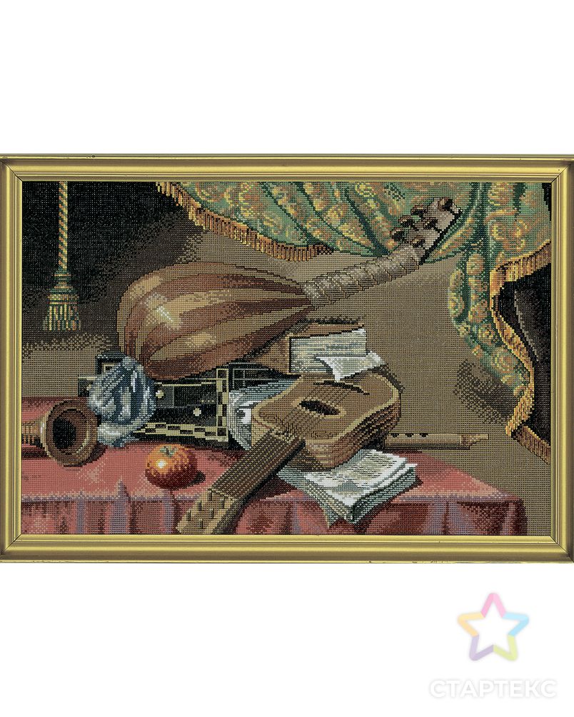Набор для вышивания "Музыкальные инструменты" арт. ГЕЛ-23515-1-ГЕЛ0008730 1