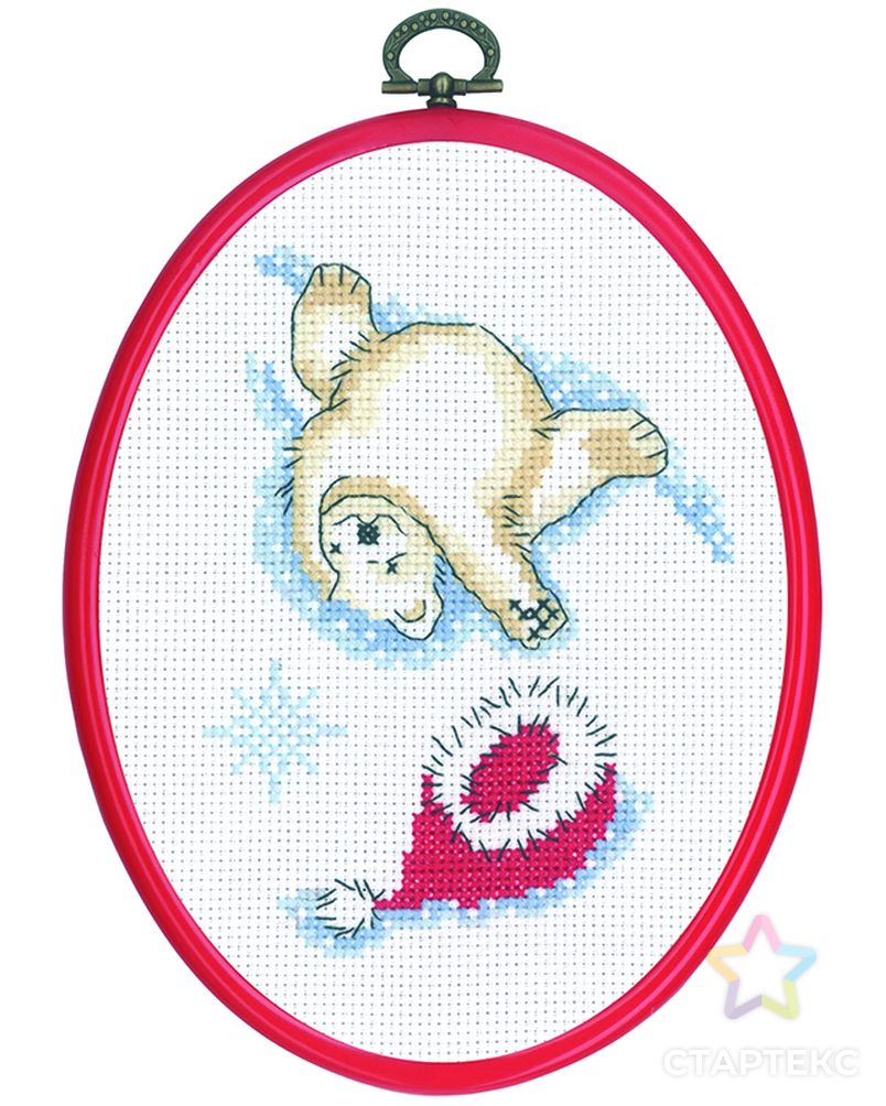 Набор для вышивания "Белый медведь" арт. ГЕЛ-16218-1-ГЕЛ0094689 1