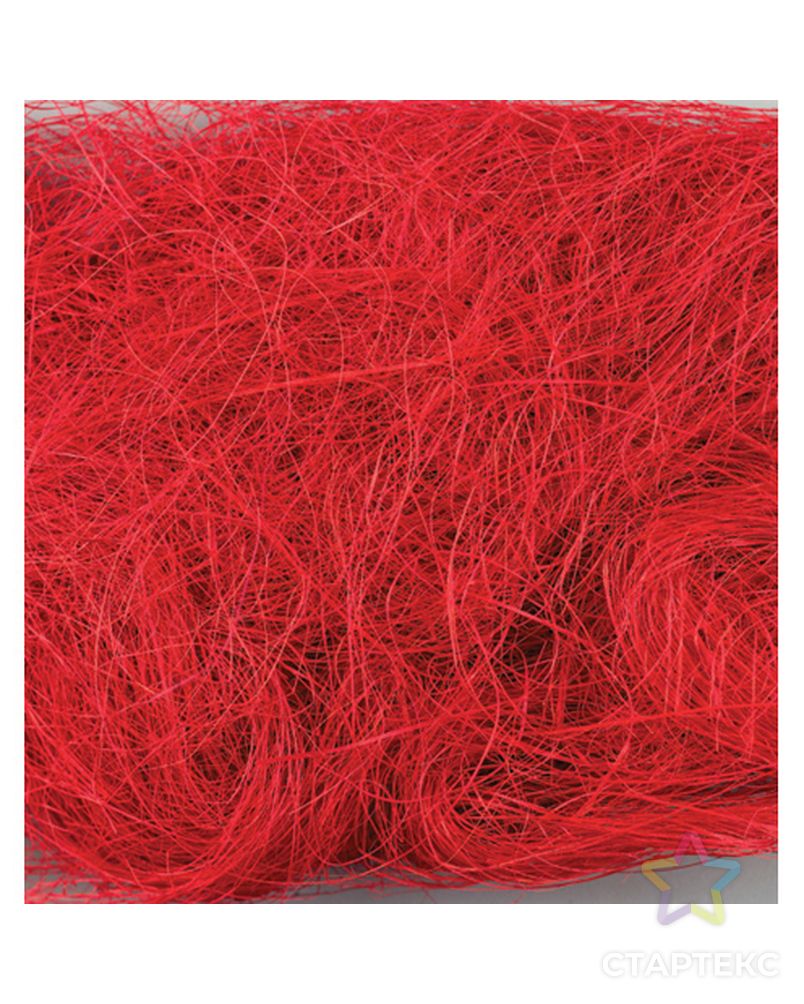Сизаль натуральный, 50 г, цвет красный арт. ГЕЛ-14059-1-ГЕЛ0096164 1