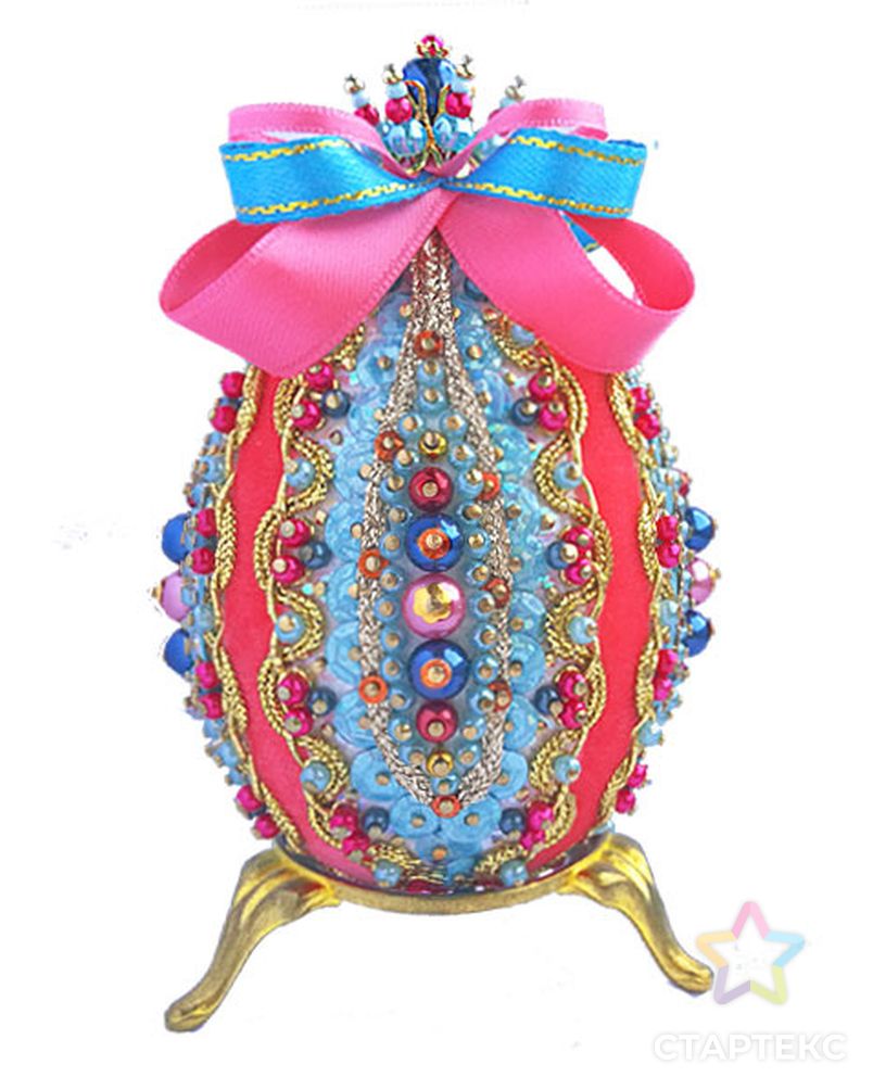Набор для творчества декоративное яйцо "Райский остров" арт. ГЕЛ-847-1-ГЕЛ0162750 1