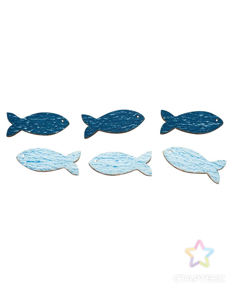 Набор декоративных элементов "Рыбки" арт. ГЕЛ-1231-1-ГЕЛ0121319 1