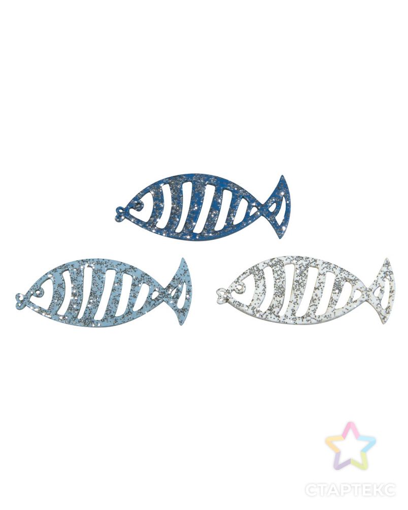 Набор декоративных элементов "Рыбки" арт. ГЕЛ-2962-1-ГЕЛ0121286 1