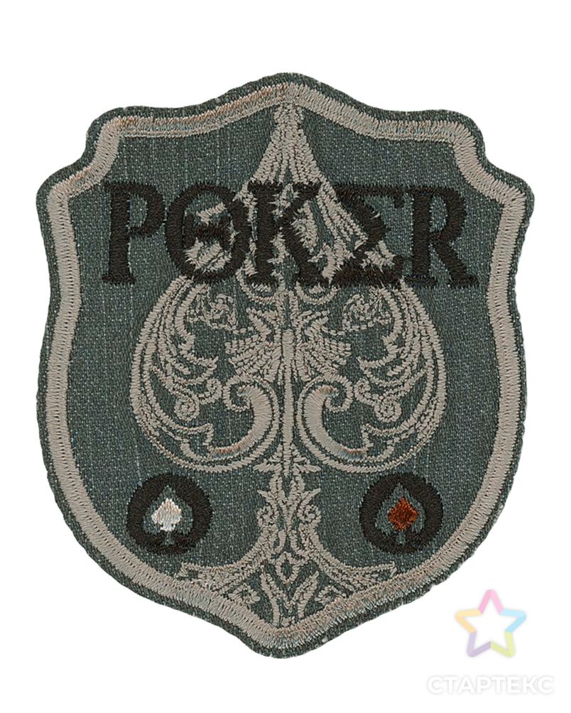 Термоаппликация "Покер" арт. ГЕЛ-3081-1-ГЕЛ0125276 1