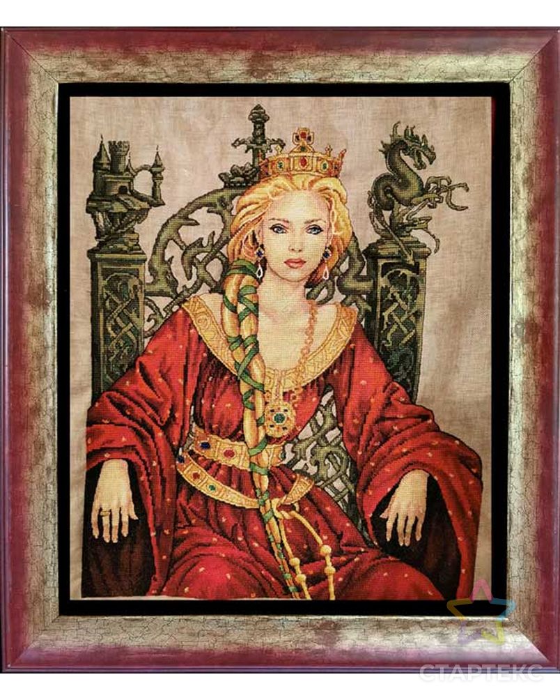 Набор для вышивания "Queen Guinevere" (Королева Гвиневра) арт. ГЕЛ-3952-1-ГЕЛ0159890 1