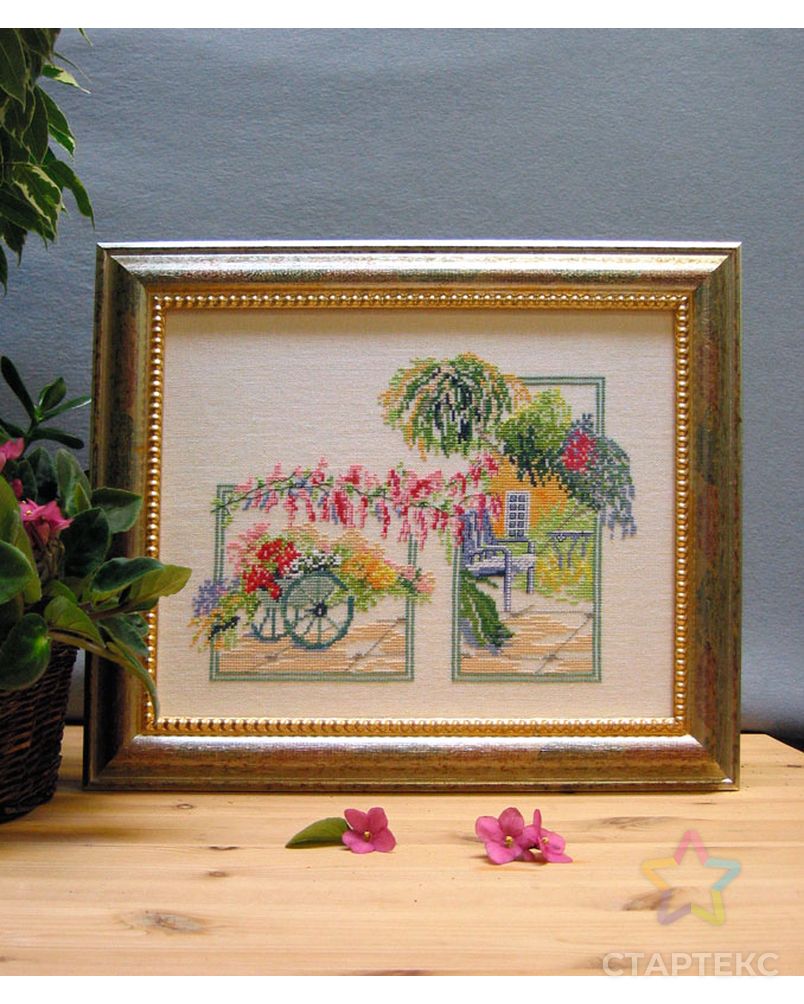 Набор для вышивания "Цветущий сад" арт. ГЕЛ-4735-1-ГЕЛ0125214 1