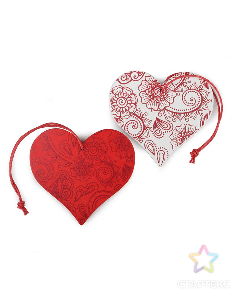 Набор декоративных элементов "Сердце" арт. ГЕЛ-5642-1-ГЕЛ0148599 1
