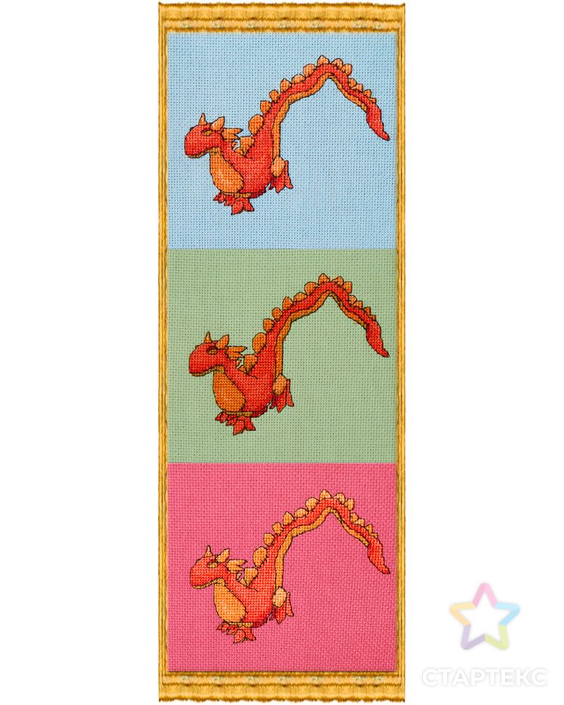 Набор для вышивания "3 Dragons" (Три дракона) арт. ГЕЛ-5790-1-ГЕЛ0114697 1
