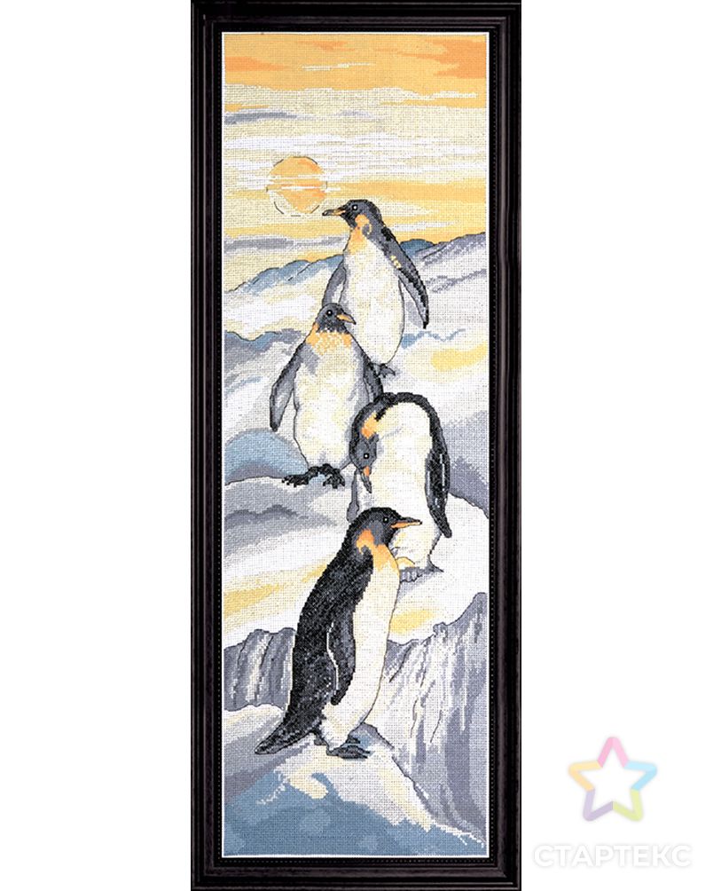 Набор для вышивания "Пингвины" арт. ГЕЛ-5817-1-ГЕЛ0162986 1