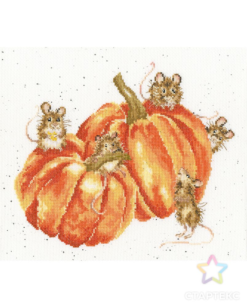 Набор для вышивания "Pumpkin, Spice And All Things Mice" (Тыквы и мыши) арт. ГЕЛ-6628-1-ГЕЛ0165243 1