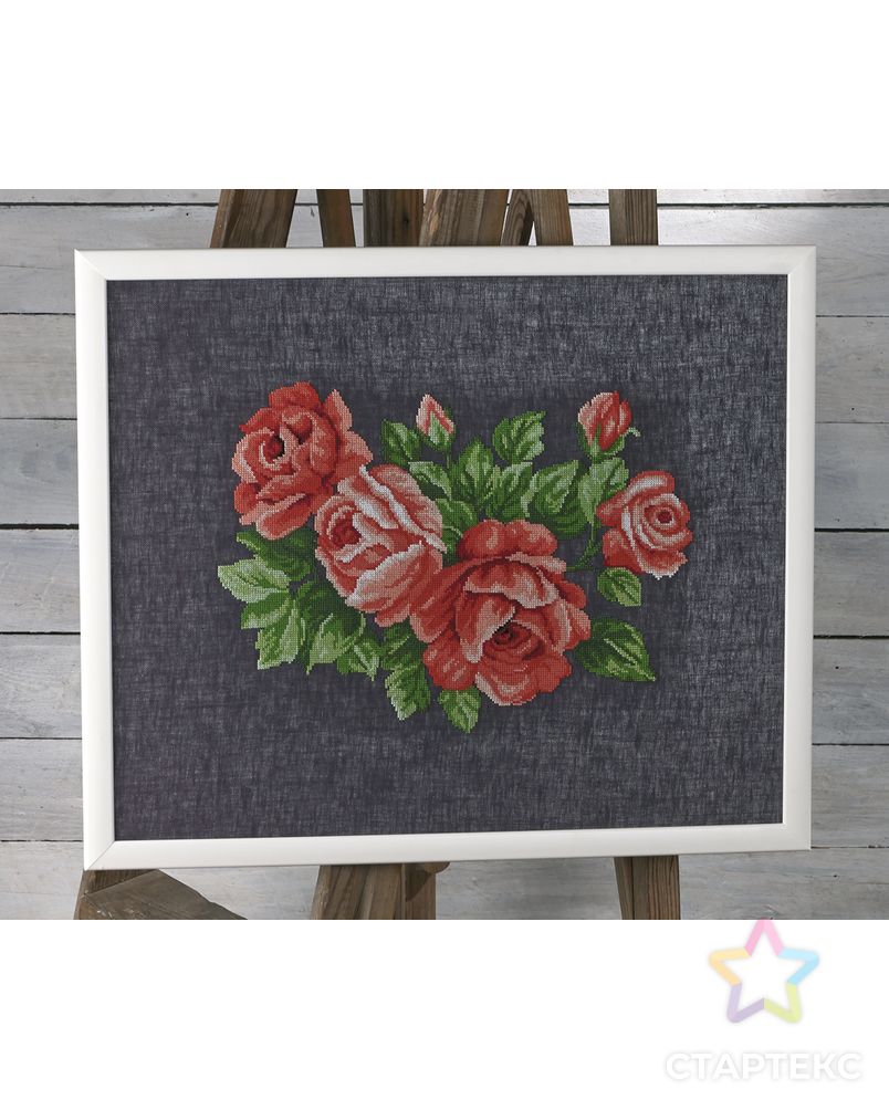 Набор для вышивания "Красные розы" арт. ГЕЛ-6852-1-ГЕЛ0111881 1