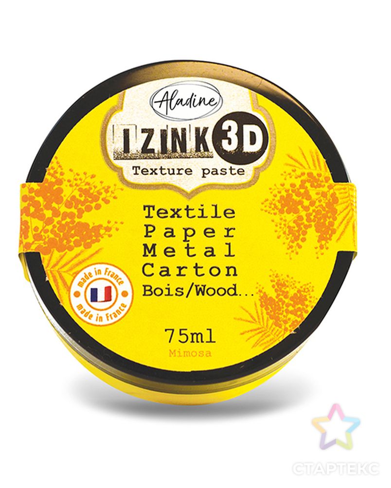 Паста текстурная IZINK 3D арт. ГЕЛ-8025-1-ГЕЛ0128680 1