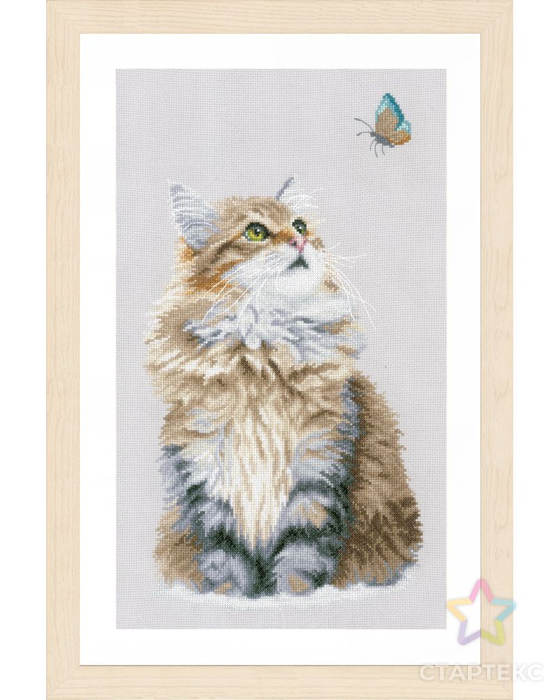 Набор для вышивания "Forest cat" арт. ГЕЛ-8362-1-ГЕЛ0127840 1