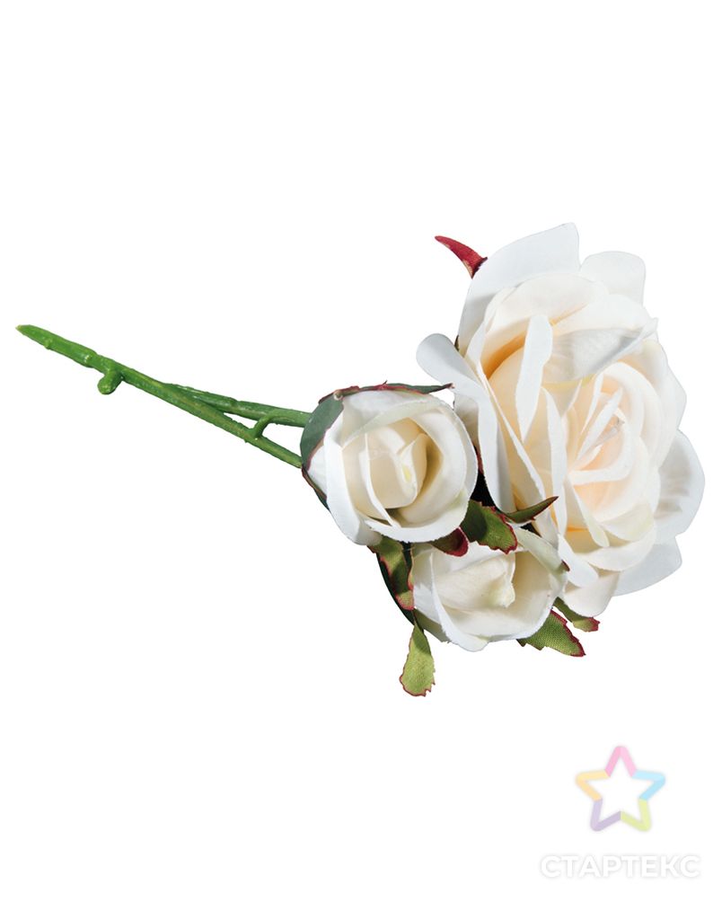 Букет для декорирования "Белые розы" арт. ГЕЛ-9268-1-ГЕЛ0152952 1