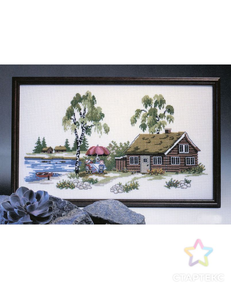 Набор для вышивания "Норвежский дом" арт. ГЕЛ-9457-1-ГЕЛ0125167 1