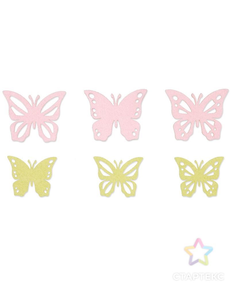 Набор декоративных элементов "Бабочки" арт. ГЕЛ-9504-1-ГЕЛ0148576 1