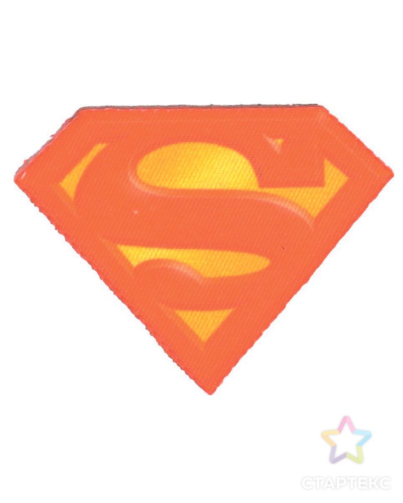 Термоаппликация "Значок супермен" арт. ГЕЛ-10310-1-ГЕЛ0147455 1
