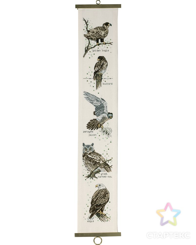 Набор для вышивания панно "Хищная птица" арт. ГЕЛ-10412-1-ГЕЛ0125796 1