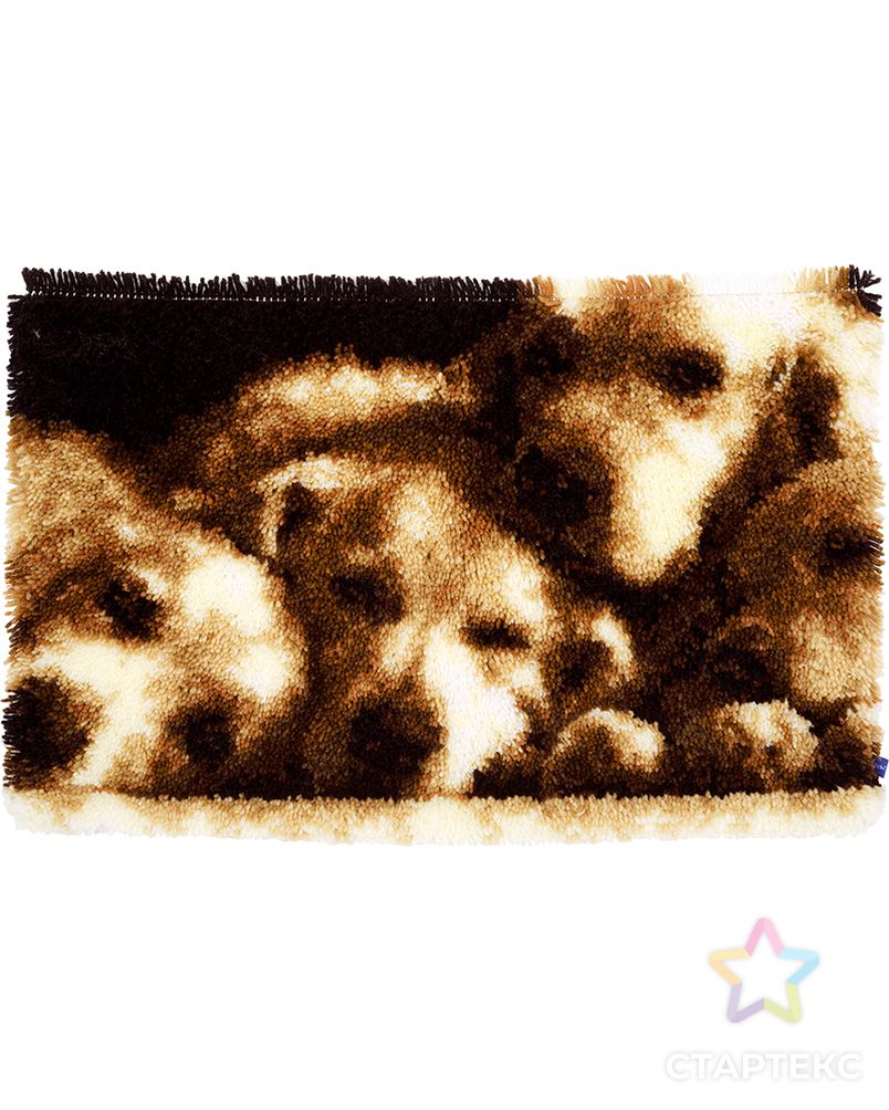 Набор для вышивания коврика "Спящие собачки" арт. ГЕЛ-10558-1-ГЕЛ0102895 1