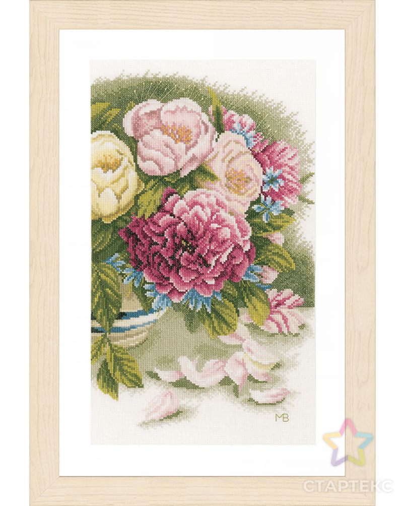 Набор для вышивания "Peony roses" арт. ГЕЛ-11560-1-ГЕЛ0117071 1