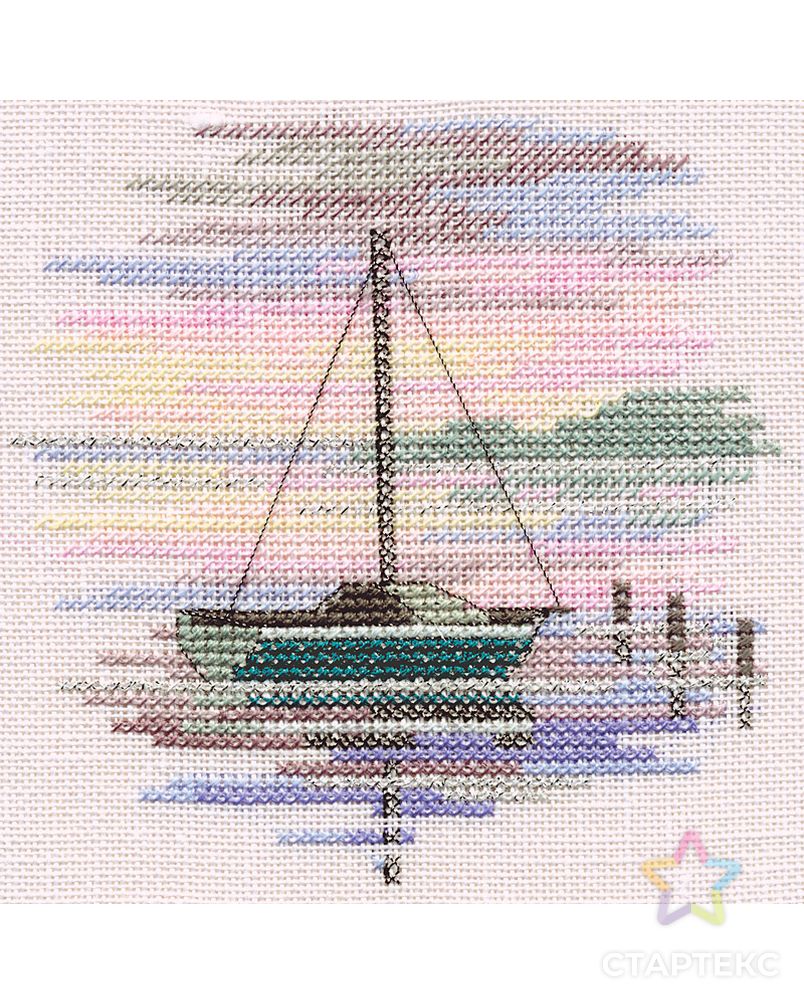 Набор для вышивания "Sailing Boat" арт. ГЕЛ-12182-1-ГЕЛ0119617 1