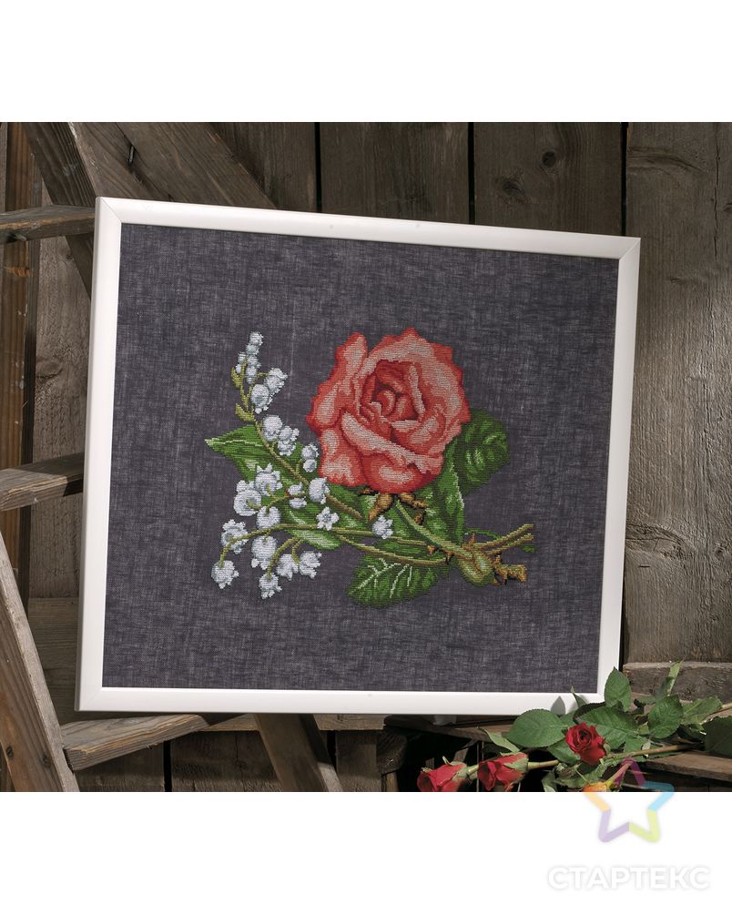 Набор для вышивания "Розы и лилии" арт. ГЕЛ-12328-1-ГЕЛ0111880 1