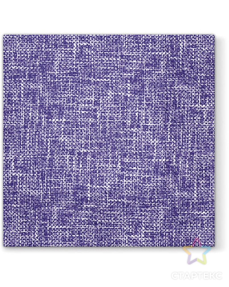 Салфетки трехслойные для декупажа, коллекция "Lunch" PAW Decor Collection "Фиолетовый лен" арт. ГЕЛ-13411-1-ГЕЛ0137099 1