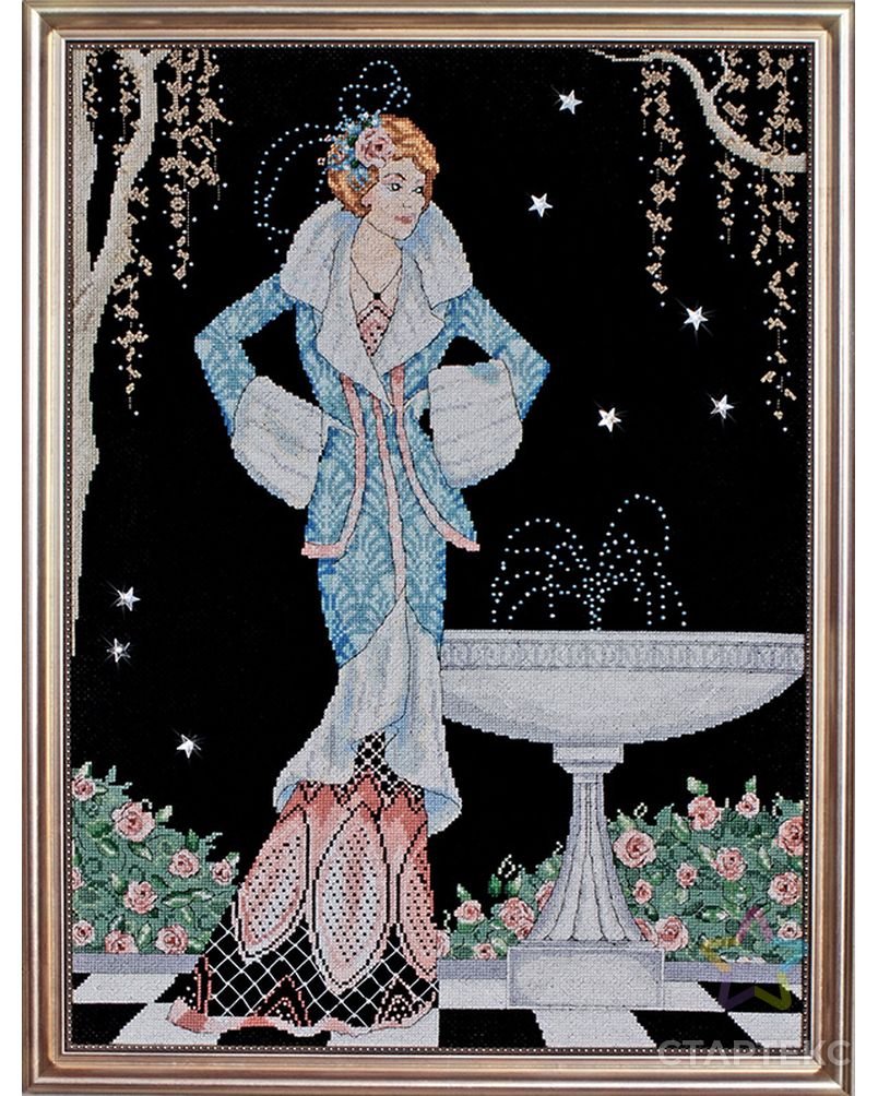Набор для вышивания "Полуночный фонтан" арт. ГЕЛ-16840-1-ГЕЛ0163085 1