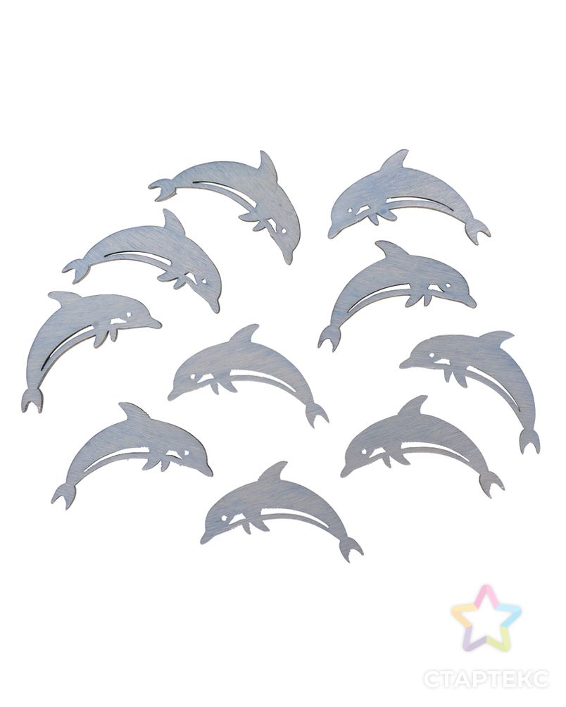 Набор декоративных элементов "Дельфины" арт. ГЕЛ-17848-1-ГЕЛ0121309 1