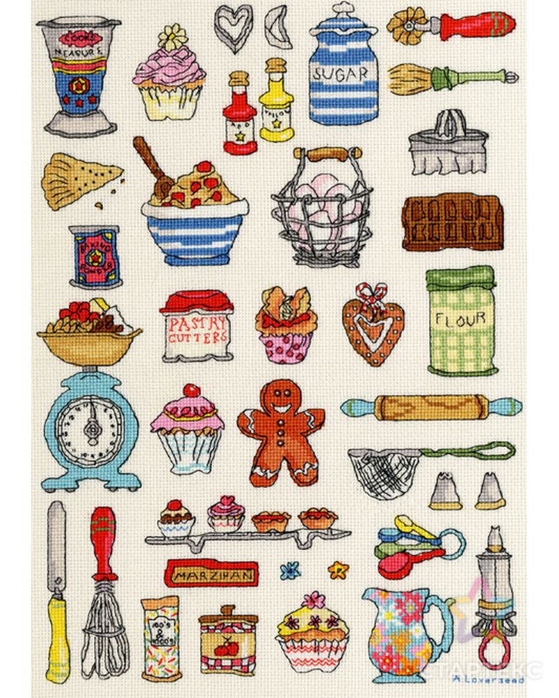 Набор для вышивания "Baking" (Выпечка) арт. ГЕЛ-19138-1-ГЕЛ0115191 1
