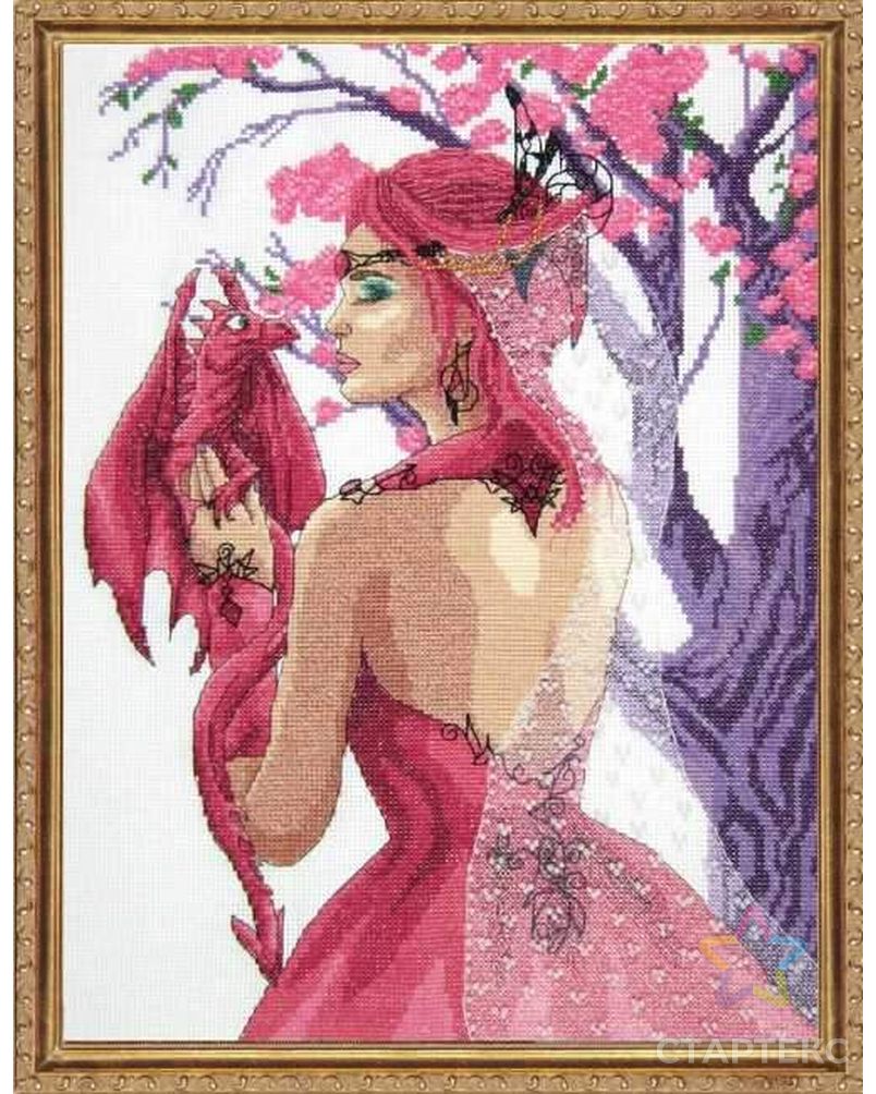 Набор для вышивания "Принцесса драконов" арт. ГЕЛ-20309-1-ГЕЛ0163021 1