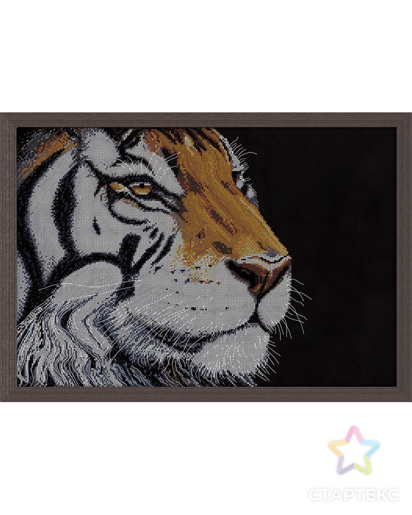 Набор для вышивания "Оранжевый тигр" арт. ГЕЛ-20545-1-ГЕЛ0163050 1